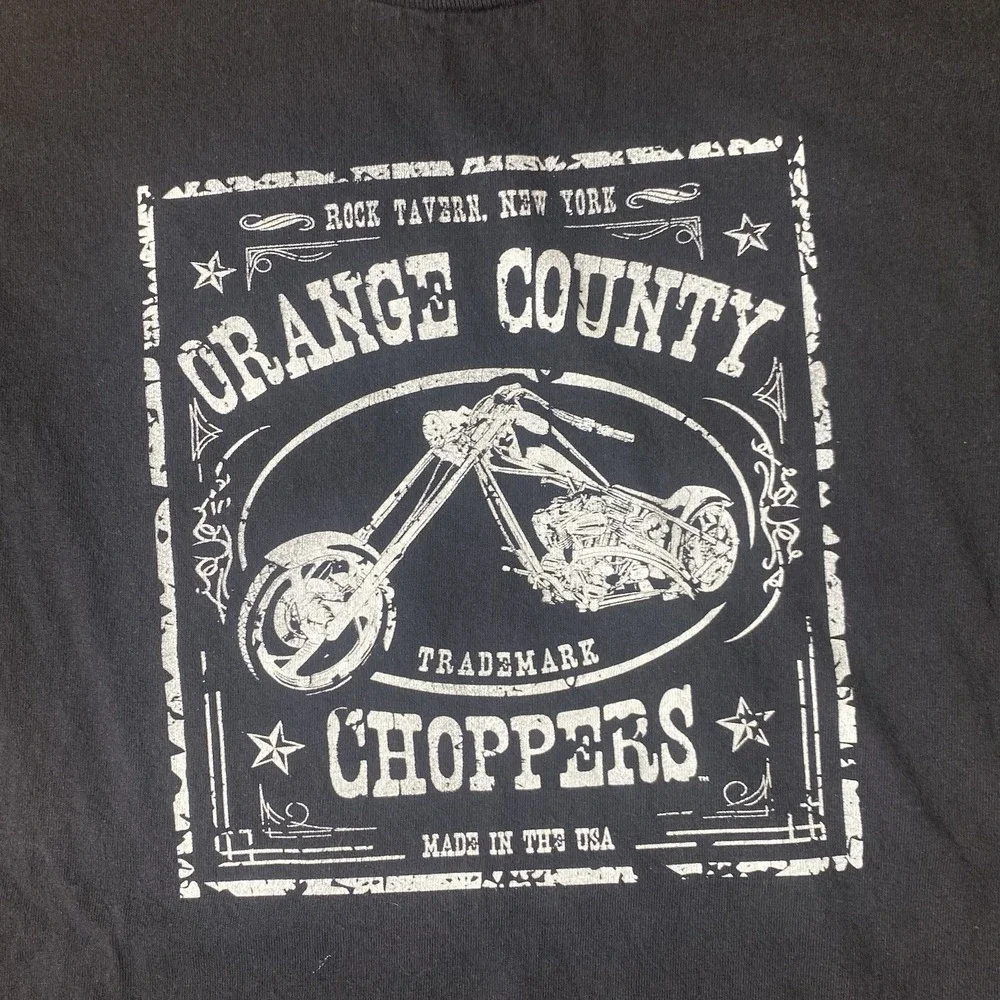 2000s Orange County Choppers‎ Motorcycle Biker T-shirt Men's Medium